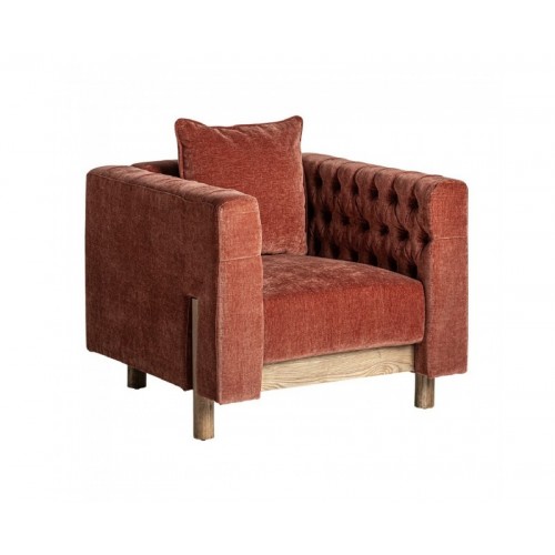 Sillón Carlton Poliéster 87x88x80 Estilo Art Deco - 1