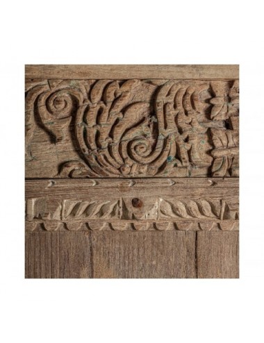 Armario Socken Madera De Teka 92x42x185 Estilo Colonial - 6