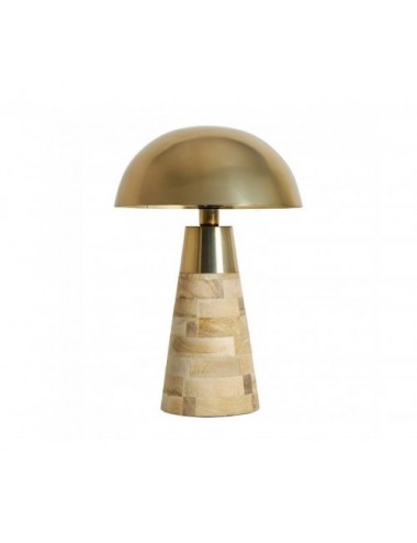 Lámpara De Sobremesa Kelly Latón 39x39x58 Estilo Art Deco - 1