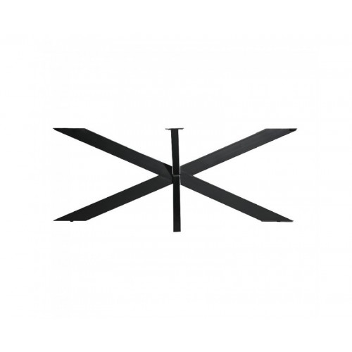 Base De Mesa Viborg Hierro 180x85x71 Estilo Contemporáneo - 1