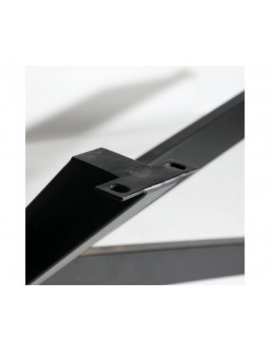 Base De Mesa Viborg Hierro 180x85x71 Estilo Contemporáneo - 3