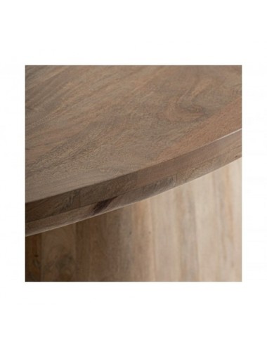 Mesa Comedor Mersch Madera De Mango 250x105x78 Estilo Contemporáneo - 3