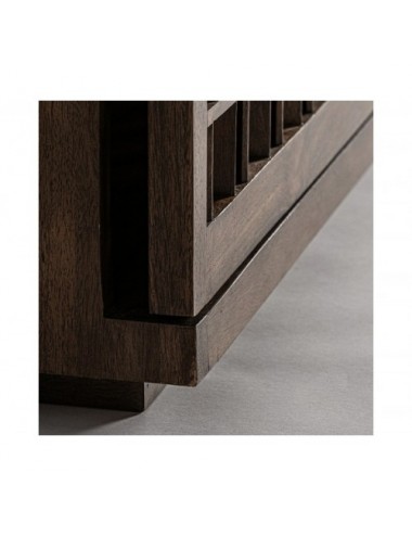 Aparador Kladno Madera De Mango 205x44x80 Estilo Art Deco - 8