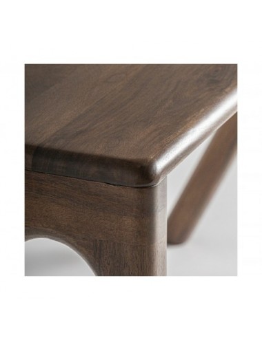 Escritorio Wilsau Madera De Mango 150x60x79 Estilo Contemporáneo - 3