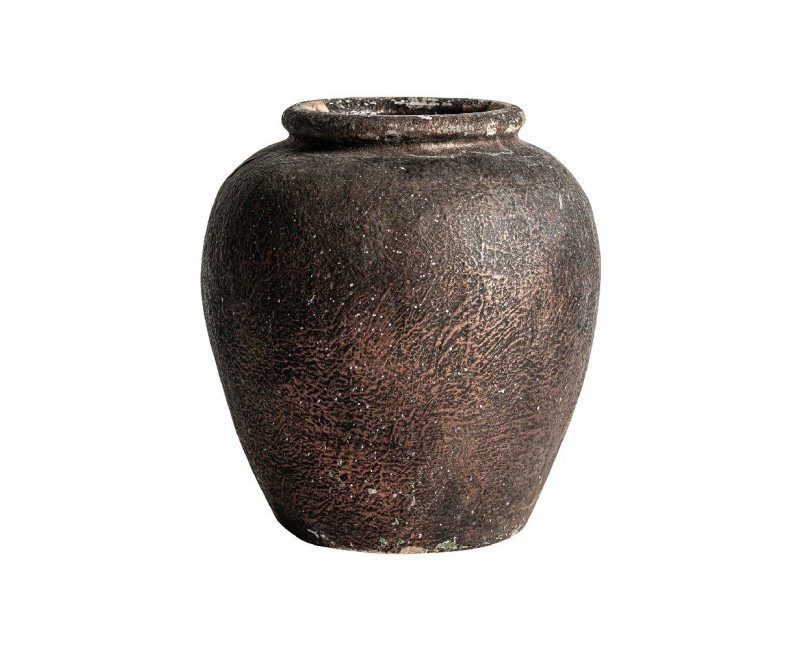 Jarrón Eliseo Terracota 25x25x32 Estilo Vintage - 1