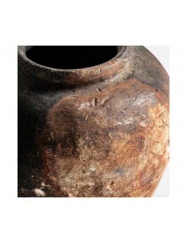 Jarrón Fez Terracota 25x25x27 Estilo Vintage - 3