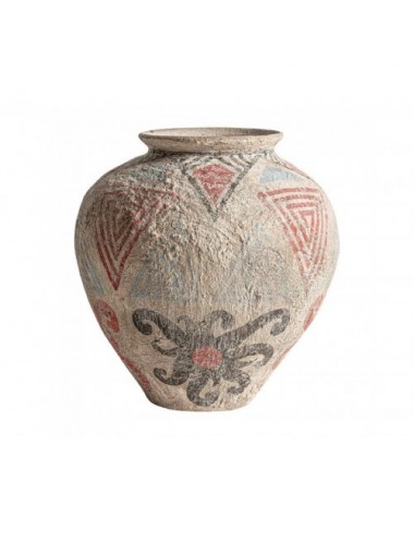 Jarrón Didac Terracota 40x40x47 Estilo Étnico - 1