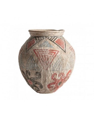Jarrón Didac Terracota 40x40x47 Estilo Étnico - 1