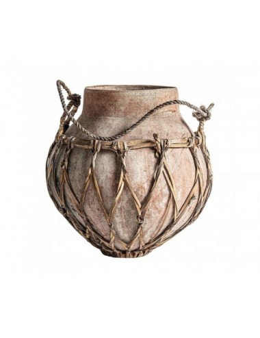 Jarrón Deodhe Terracota 45x45x47 Estilo Clásico - 1