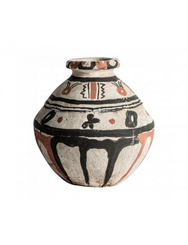 Jarrón Babil Terracota 33x34x34 Estilo Étnico - 1