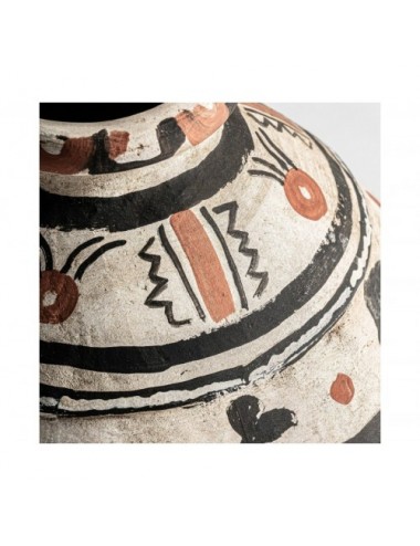 Jarrón Babil Terracota 33x34x34 Estilo Étnico - 1