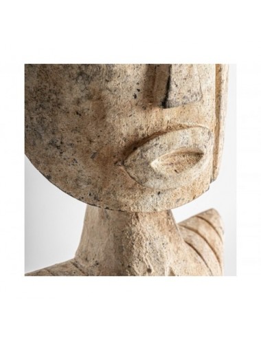 Figura Decorativa Barak Madera Tropical 27x25x112 Estilo Étnico - 1