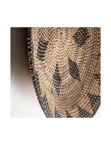 Plato Decorativo Ratán 50x50x6 Estilo Boho - 1