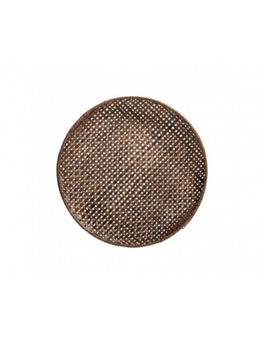 Plato Decorativo J 2 Bambú 90x90x6 80x80x5 Estilo Boho - 1