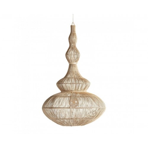 Lámpara De Colgar Ratán 75x75x120 Estilo Boho - 1