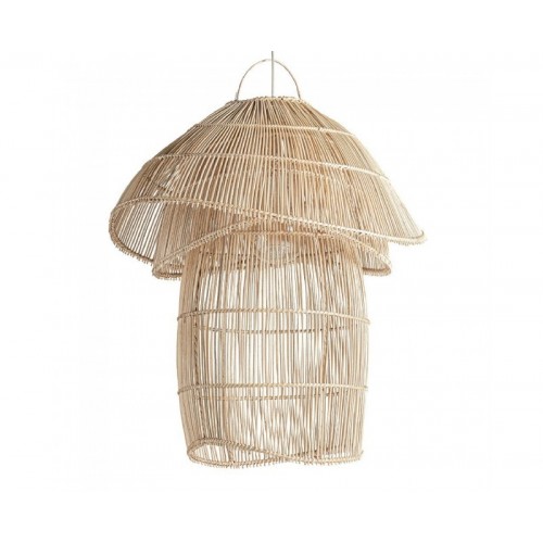Lámpara De Colgar Ratán 70x63x77 Estilo Boho - 1