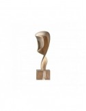 Figura Decorativa Blayen Madera De Teka 17x17x52 Estilo Étnico - 1