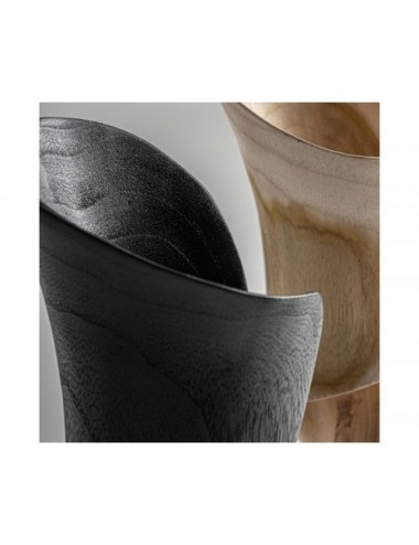 Figura Decorativa Blayen Madera De Teka 17x17x52 Estilo Étnico - 1