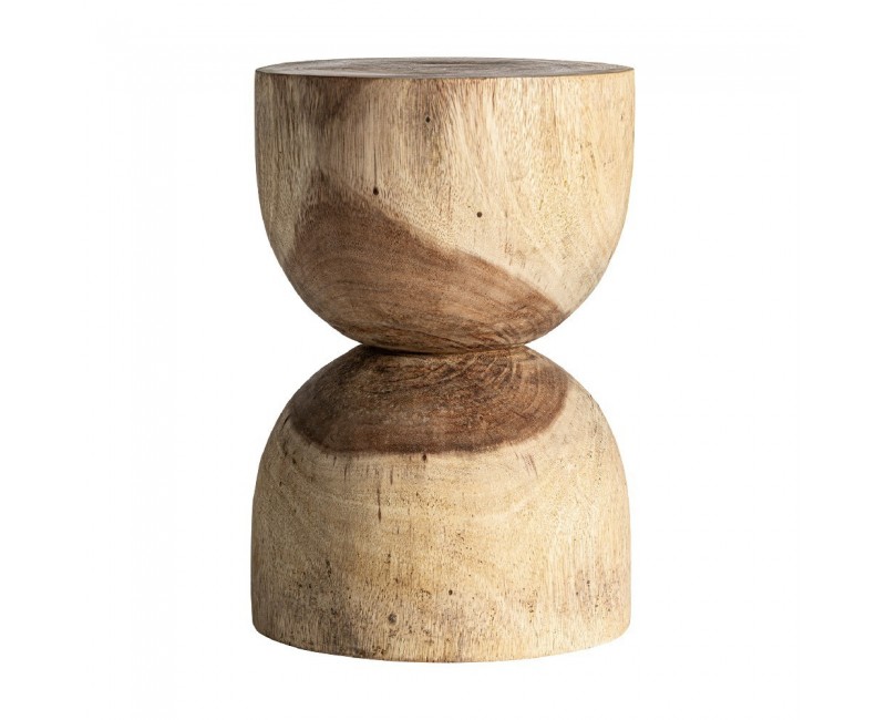 Mesa Auxiliar Rimini Madera Suar 30x30x45 Estilo Contemporáneo - 1