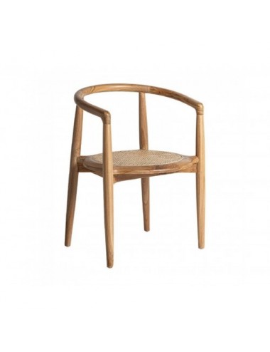 Silla Tostily Madera De Teka 57x46x78 Estilo Contemporáneo - 1