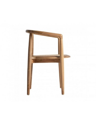 Silla Tostily Madera De Teka 57x46x78 Estilo Contemporáneo - 3