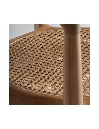 Silla Tostily Madera De Teka 57x46x78 Estilo Contemporáneo - 6