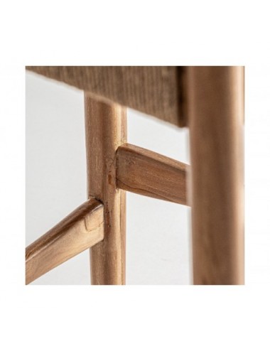 Taburete Agia Madera De Teka 45x47x105 Estilo Contemporáneo - 6