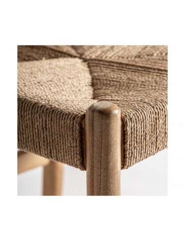 Silla Agia Madera De Teka 51x46x81 Estilo Contemporáneo - 5