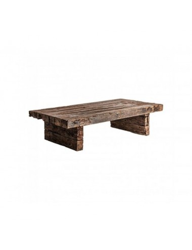 Mesa De Centro Sliven Madera De Teka 170x97x47 Estilo Étnico - 1