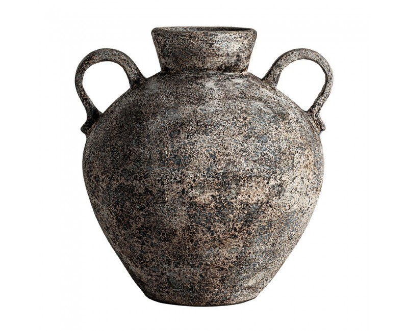 Ánfora Lovech Terracota 37x37x40 Estilo Vintage - 1