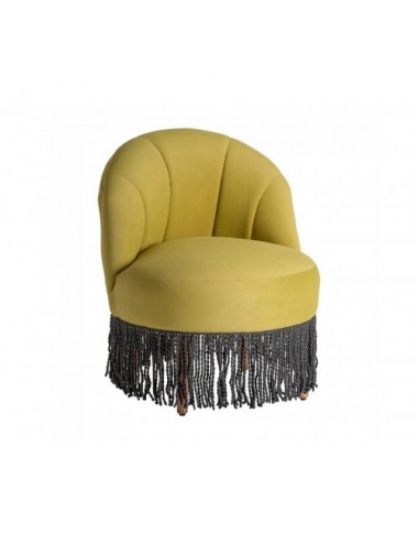 Descalzador Glace Terciopelo 65x68x80 Estilo Vintage - 1