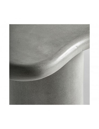Mesa Auxiliar Vytina Cemento 54x44x61 Estilo Contemporáneo - 3