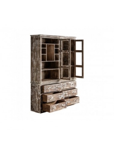 Vitrina Malung Madera De Mango 153x41x216 Estilo Rústico - 3