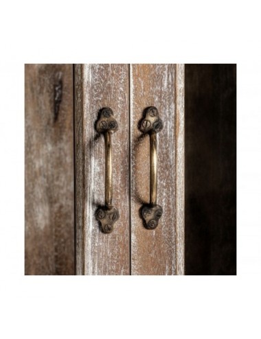 Vitrina Malung Madera De Mango 153x41x216 Estilo Rústico - 7