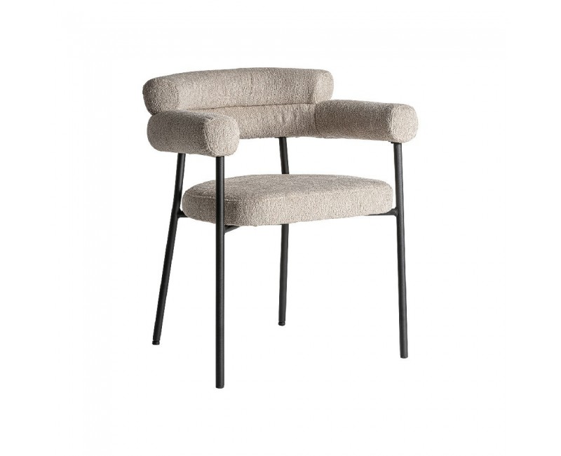 Silla Albula Poliéster 68x59x77 Estilo Contemporáneo - 1