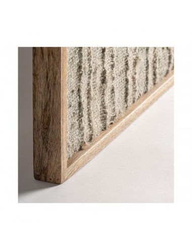 Cuadro Brahma Madera De Mango 121x4x151 Estilo Boho - 5