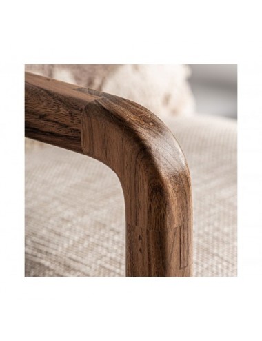 Sillón Greensburg Madera De Mango 64x72,5x76 Estilo Boho - 5