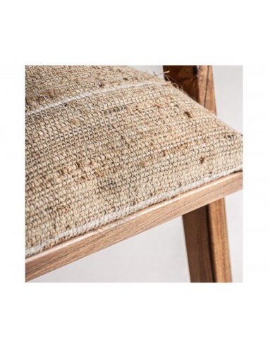 Sillón Hickory Madera De Mango 61x82x73 Estilo Boho - 6