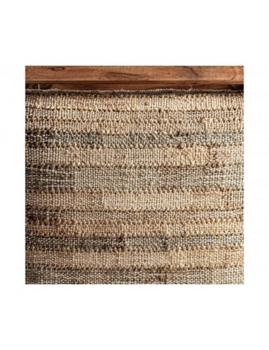 Reposapiés Conway Madera De Mango 55x45x50 Estilo Boho - 5