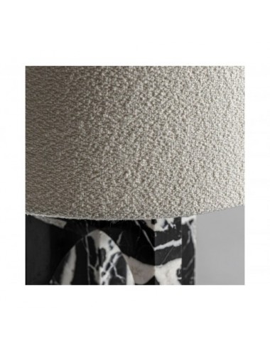 Lámpara De Sobremesa Mármol 47x47x82 Estilo Art Deco - 1