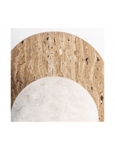 Lámpara De Sobremesa Alabastro 25x15x51 Estilo Art Deco - 1