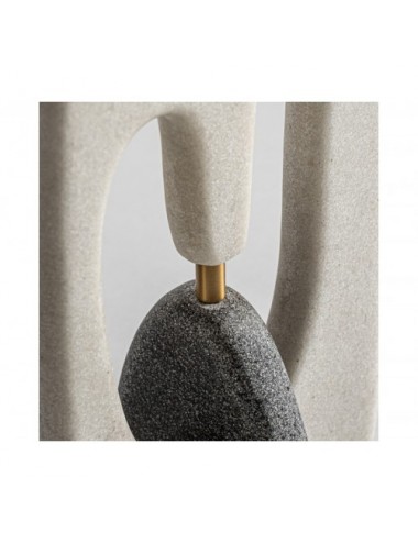 Lámpara De Sobremesa Ricestone 47x28x82 Estilo Contemporáneo - 1