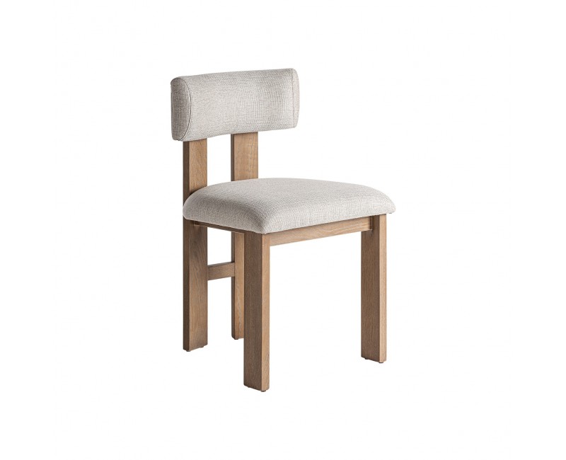 Silla Oris Madera De Fresno 48x54x79 Estilo Contemporáneo - 1