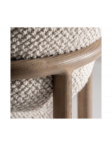 Silla Glorenza Madera De Fresno 58x57x79 Estilo Contemporáneo - 8