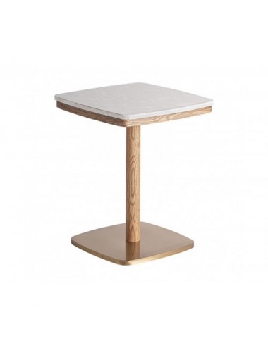 Mesa Bar Alferce Terrazo 50x50x66 Estilo Art Deco - 1