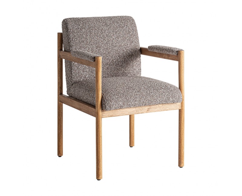 Silla Bezier Poliéster 62x68x89 Estilo Colonial - 1