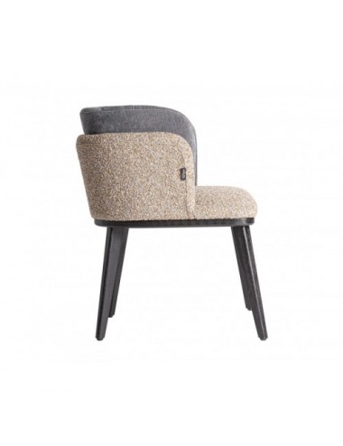 Silla Meda Terciopelo 61x63x77 Estilo Art Deco - 3