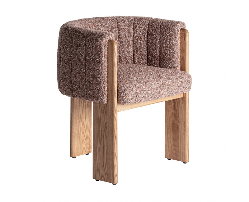 Silla Cluny Poliéster 63x60x77 Estilo Art Deco - 1