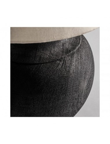 Lámpara De Sobremesa Madera De Mango 46x46x82 Estilo Colonial - 1