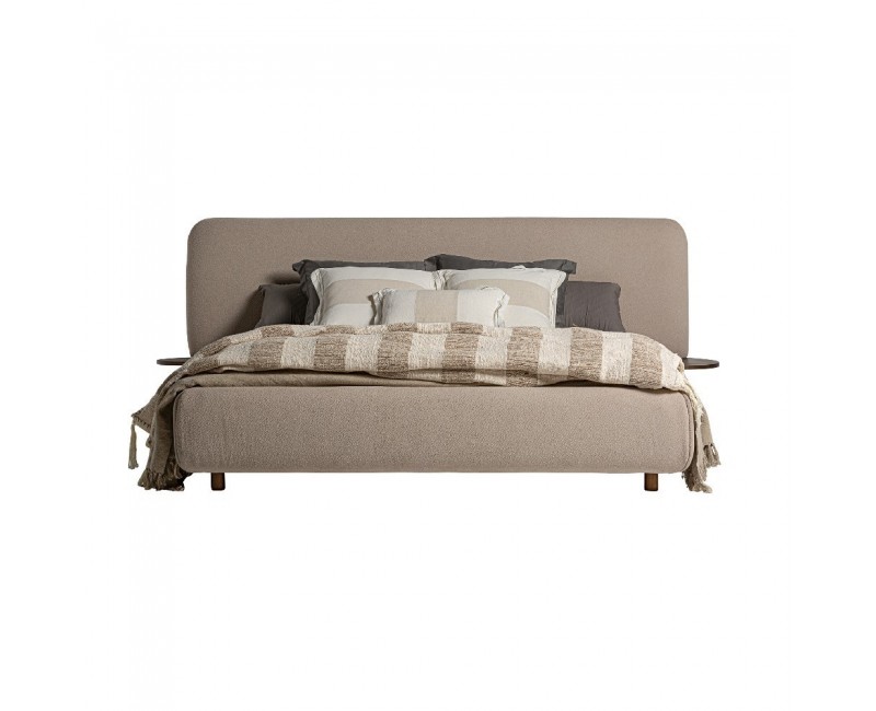 Cama Dayton Lino 220x248x110 Estilo Provenzal - 1
